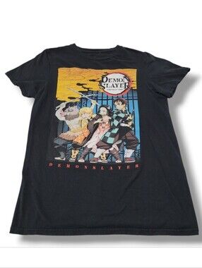 Demon Slayer Shirt Size Small Anime Demon Slayer Kimetsu No Yaiba Graphic Shirt